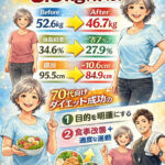 大阪市西淀川区 寺本メソッド 40代男性のビフォーアフター