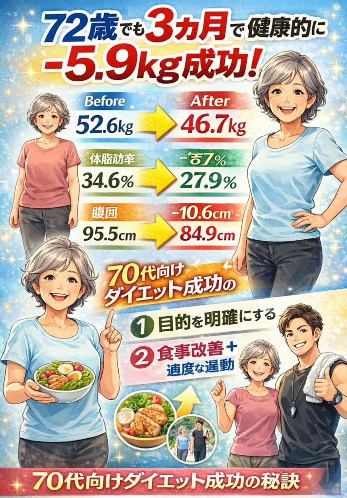 大阪市西淀川区 寺本メソッド 40代男性のビフォーアフター